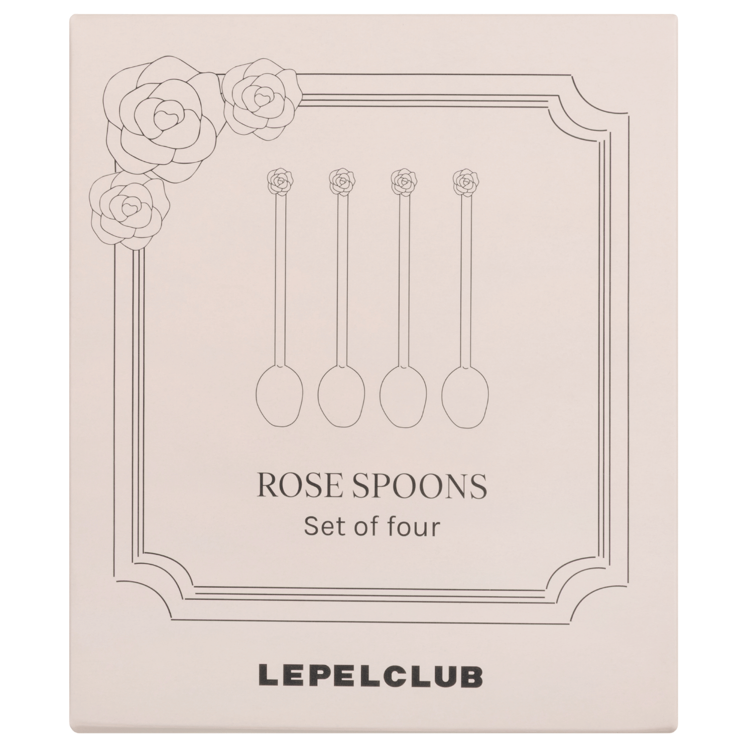 Cadeau upgrade: Lepelclub Lepelset - Rose Spoons